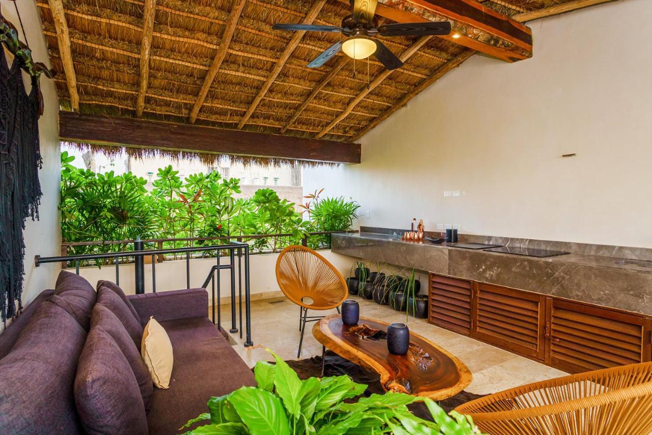 Jungle Luxury In Private Residential Area & Stunning Rooftop By Stella Rentals ตูลุม ภายนอก รูปภาพ