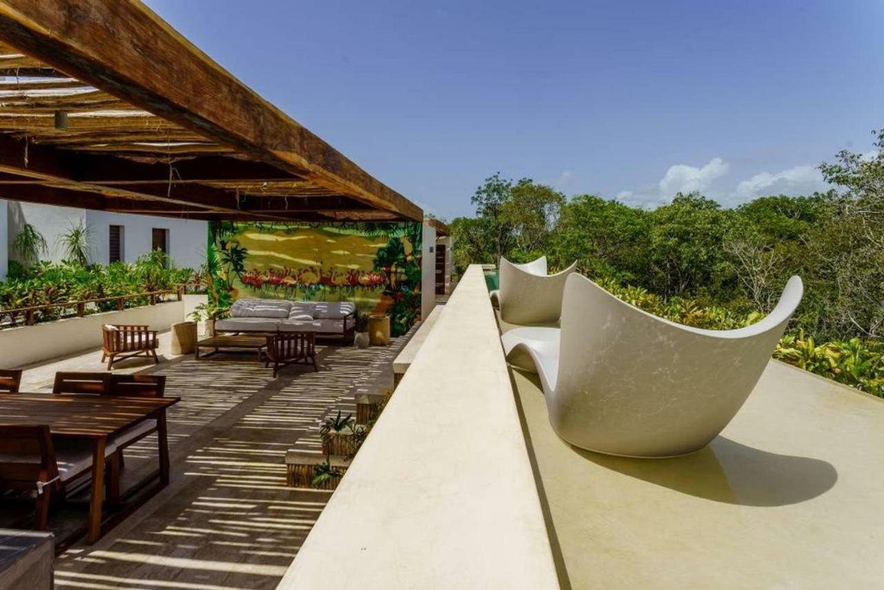 Jungle Luxury In Private Residential Area & Stunning Rooftop By Stella Rentals ตูลุม ภายนอก รูปภาพ